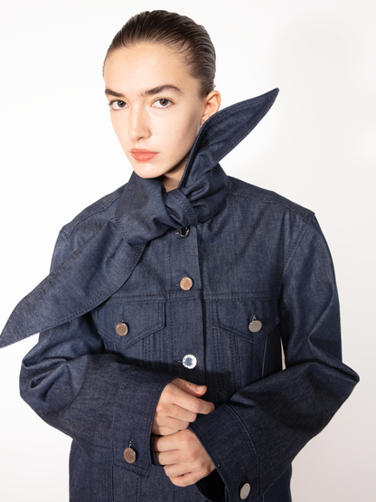 DENIM KNOT JACKET