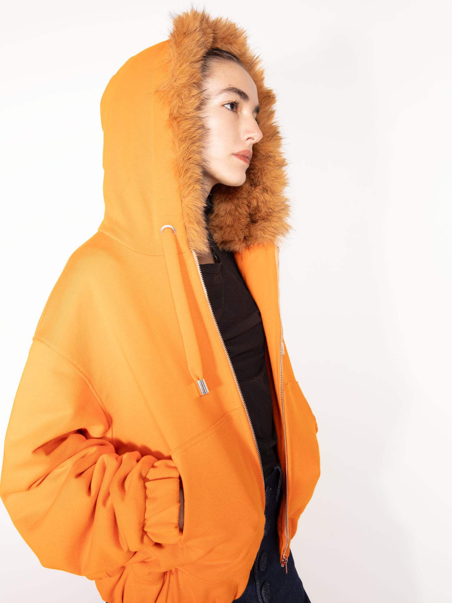 SWEAT À FOURURE