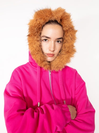SWEAT À FOURURE