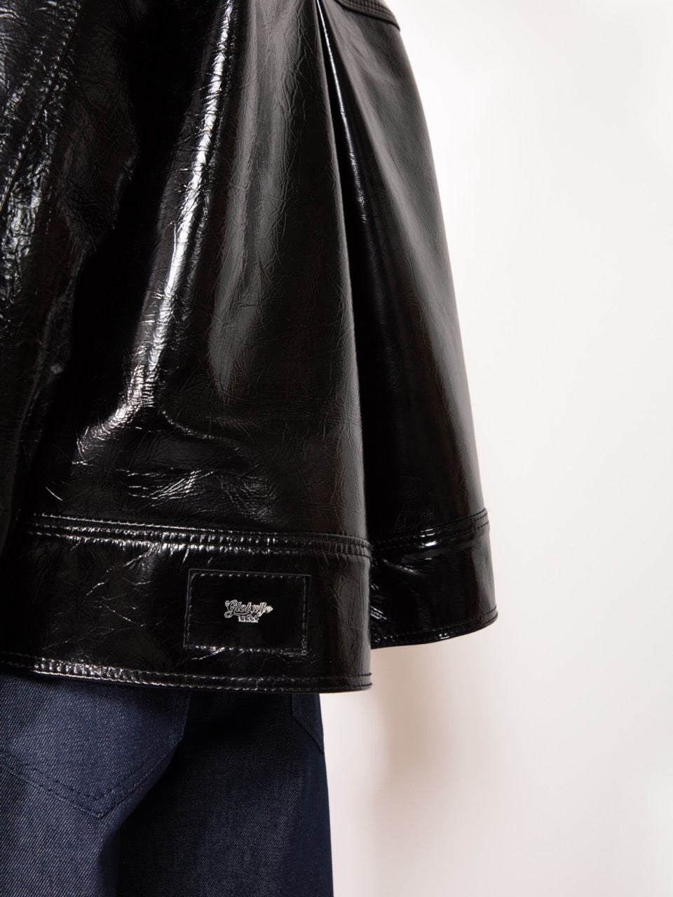 GLOSSY LEATHER JACKET