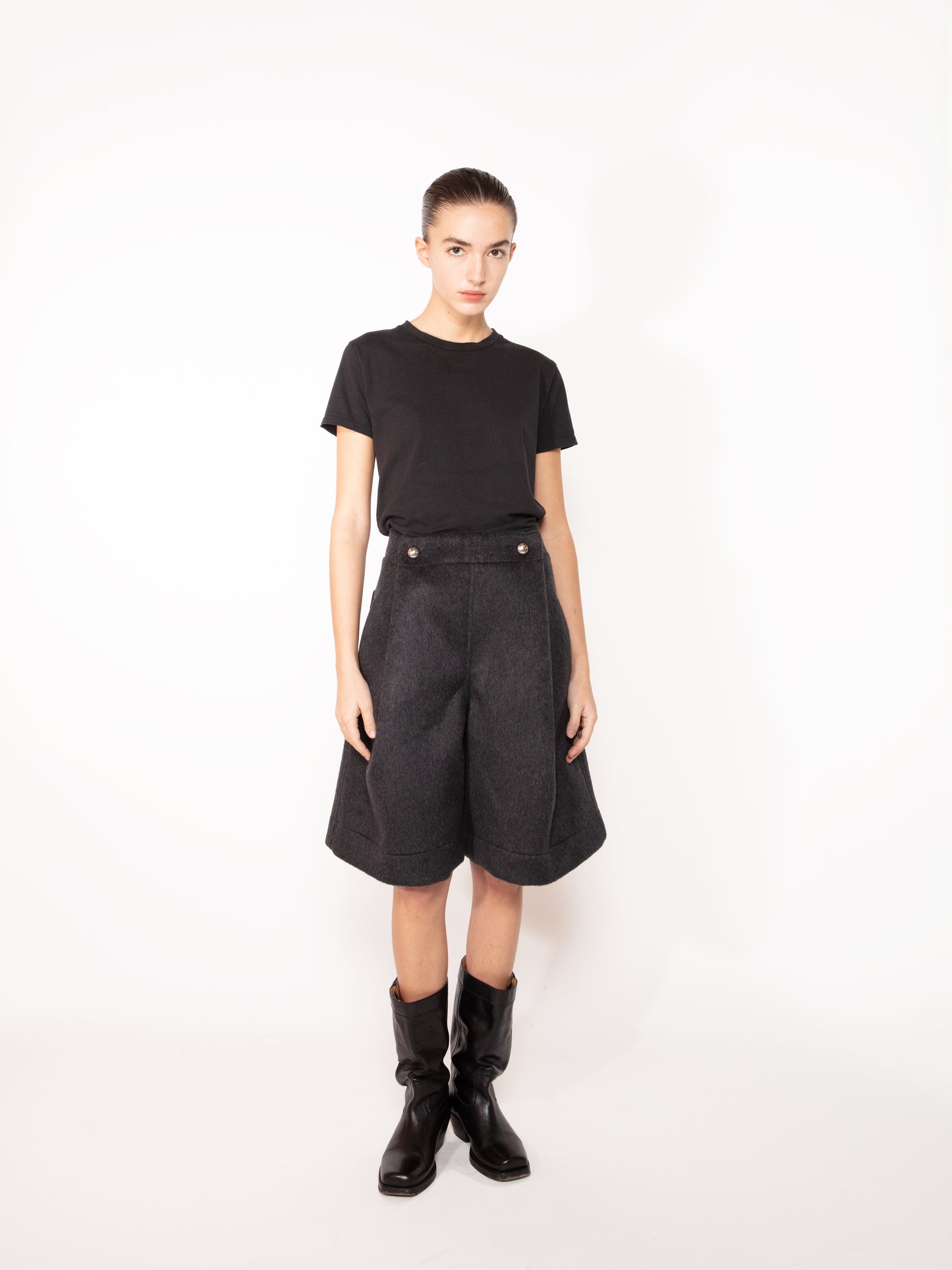 SHORT EN MOHAIR