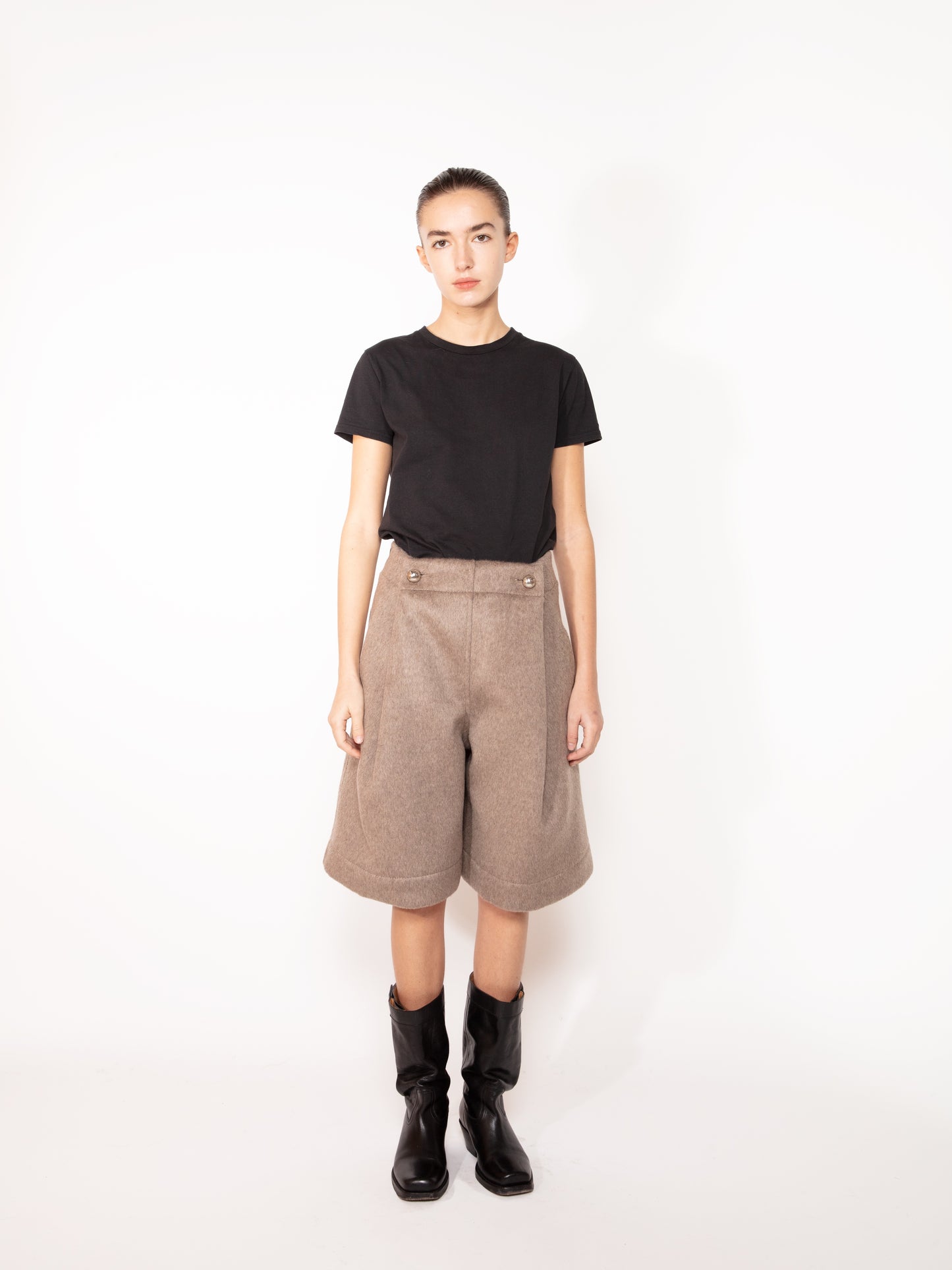 SHORT EN MOHAIR