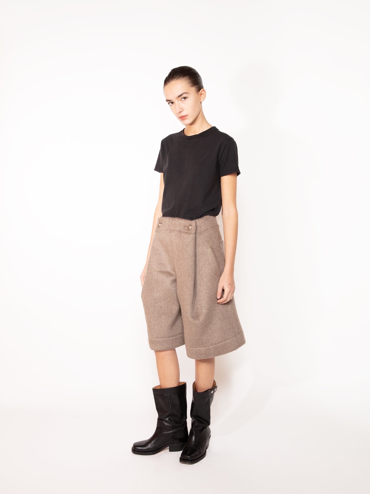 SHORT EN MOHAIR