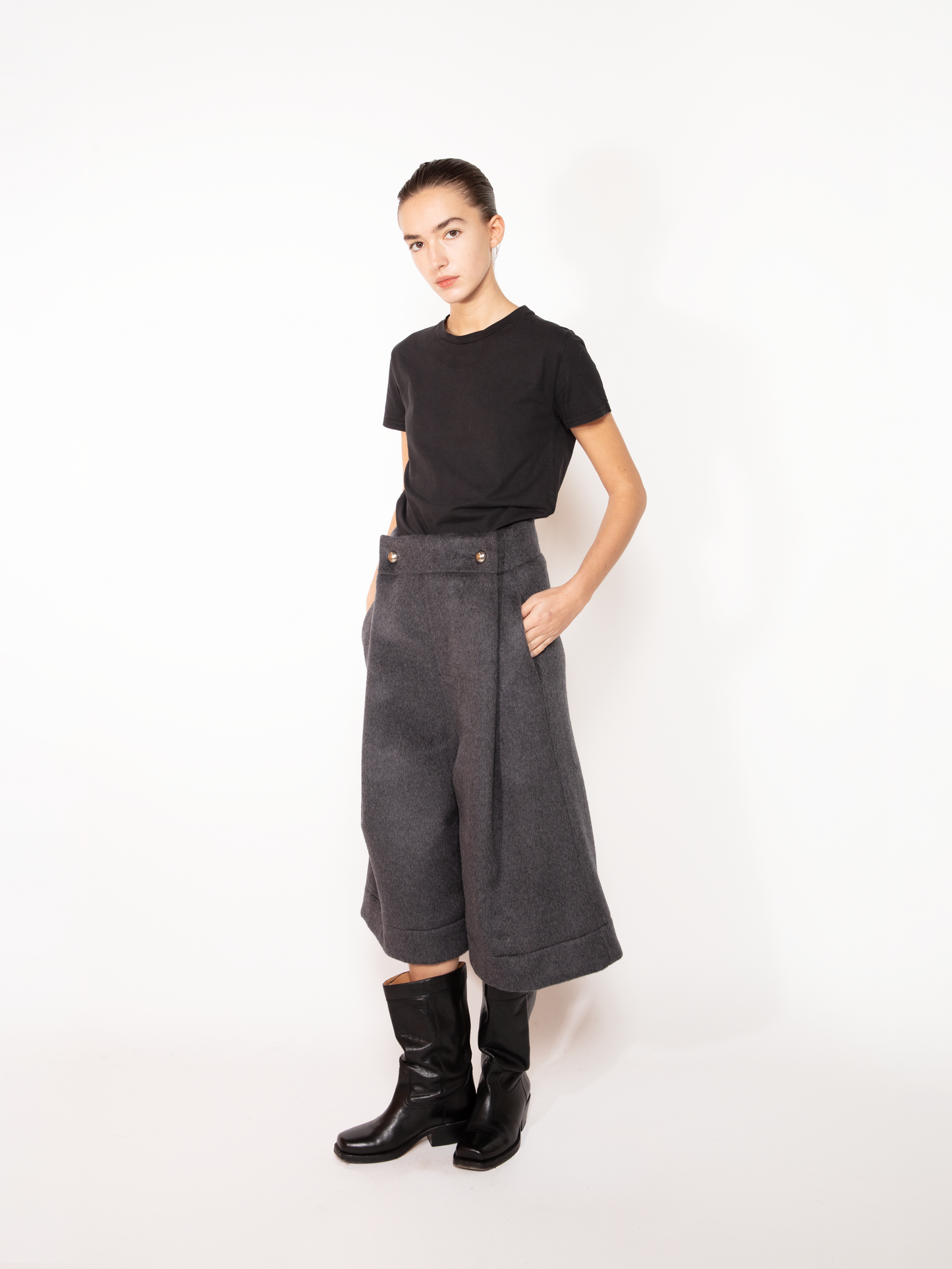 SHORT LONG EN MOHAIR